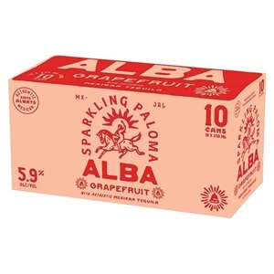 Alba Sparkling Paloma 10pk